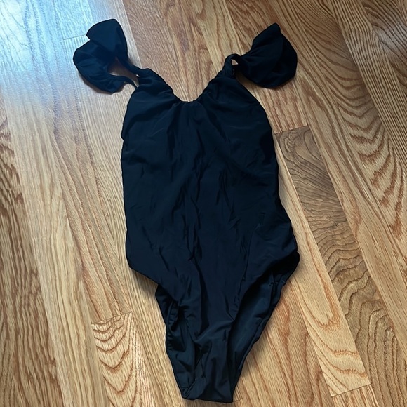 New Malai Black Gales One Piece Swimsuit Size Small - Picture 6 of 15